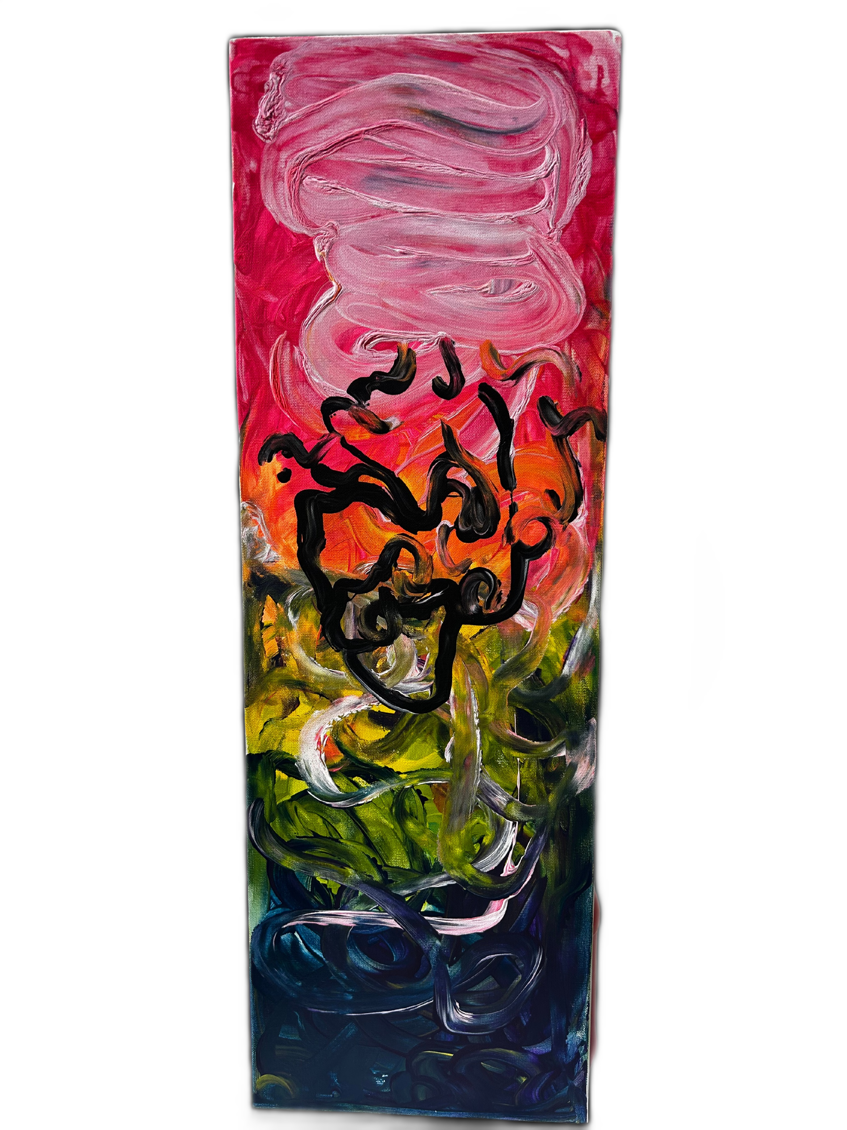 Colorful abstract painting